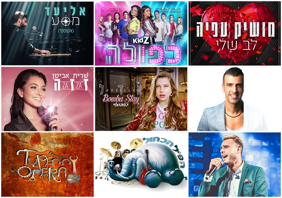 אמנים שעבדו עם ראובן חיון